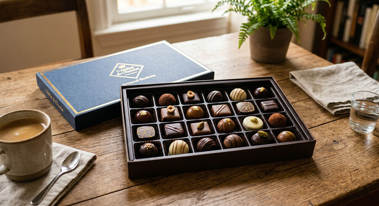 Bonbons cadeau per post